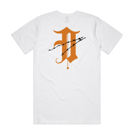 DirtyCloth Dist. Barbed Wire Tee