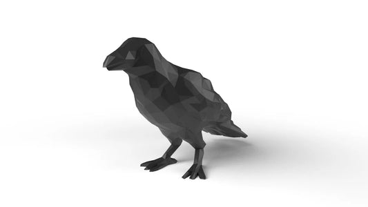 Dirty Cloth Crow - 3D Collectable Model